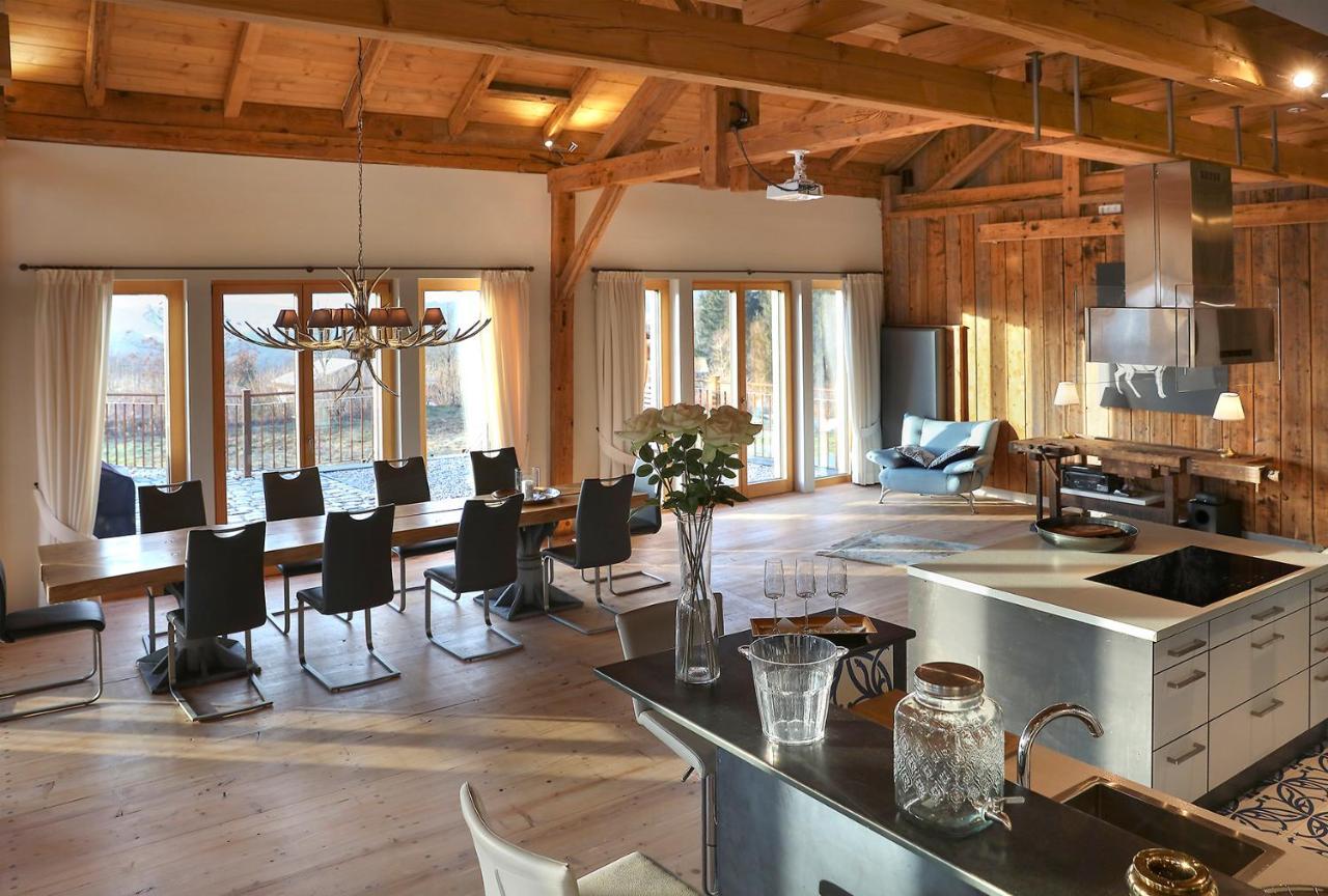 Private Luxury Chalet Siegsdorf Exterior foto