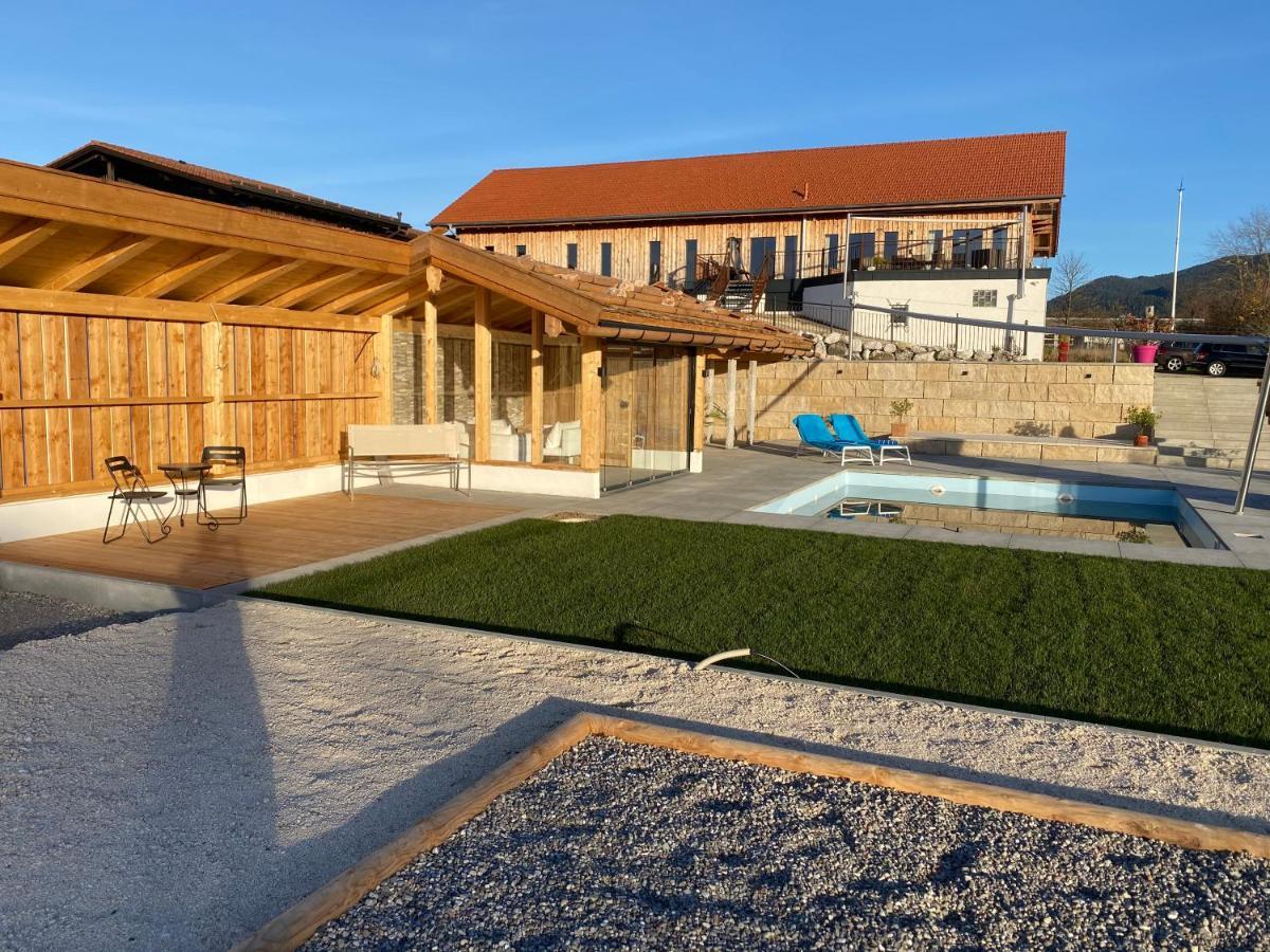 Private Luxury Chalet Siegsdorf Exterior foto